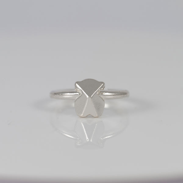 Anillo Tous en plata 925 logo Oso