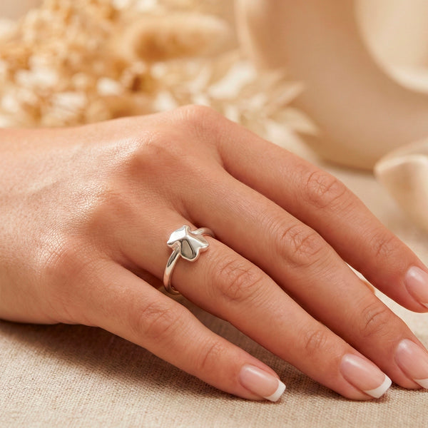 Anillo Tous en plata 925 logo Oso