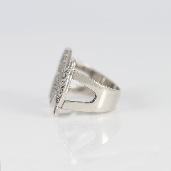 Anillo Tous en Plata 925 y Marcasita Grace