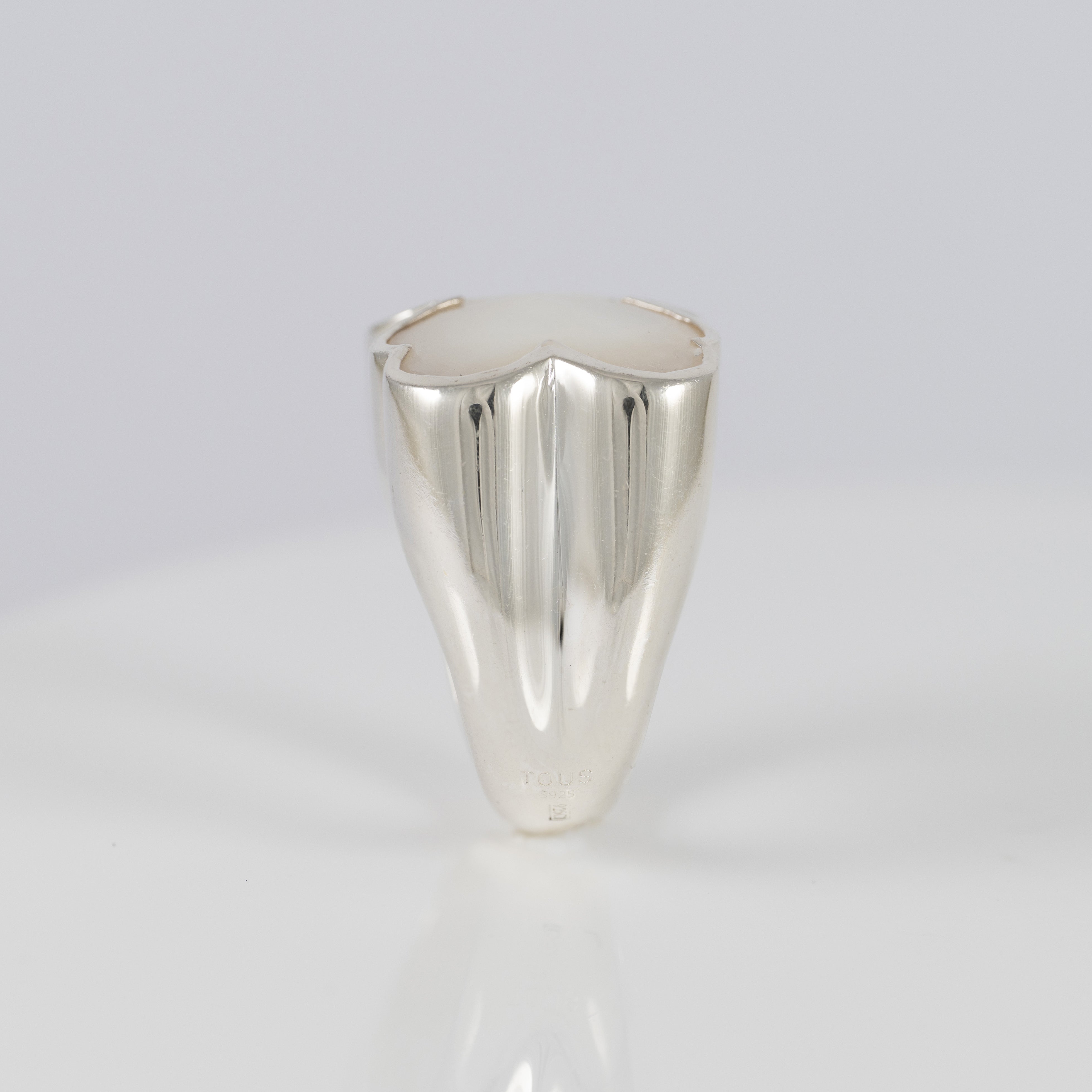 Anillo Tous de Plata 925 y Nácar motivo oso