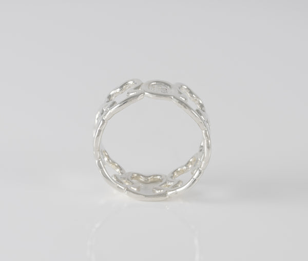 Anillo Tous en plata 925 New Carrusel con diseño de osos