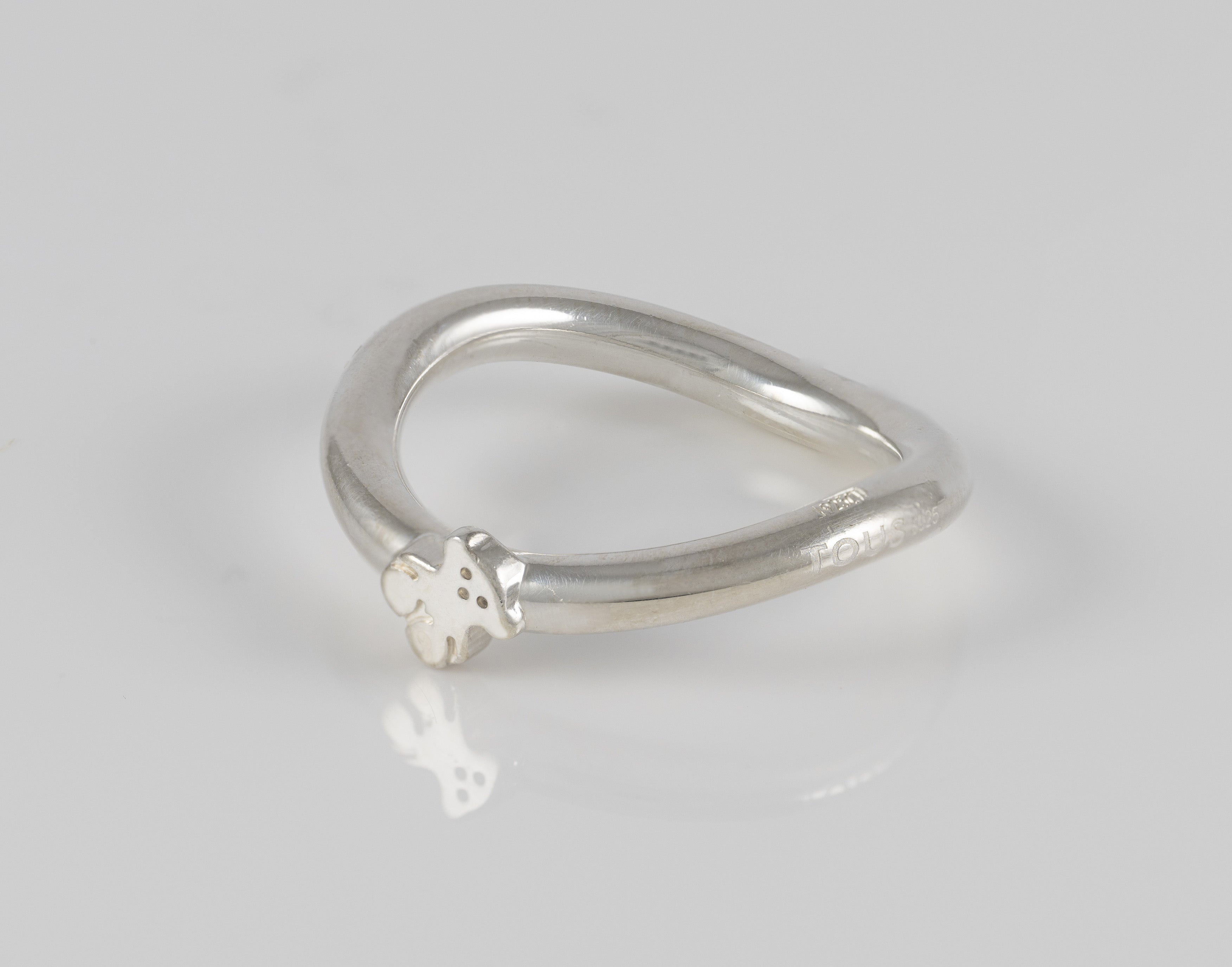 Anillo Tous de Plata 925 Ondas