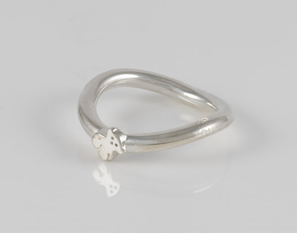 Anillo Tous de Plata 925 Ondas