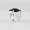 Anillo Tous en Plata 925 y ónix facetado oso Color