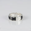 Anillo Tous en Plata 925 y osos en ónix Icon Color