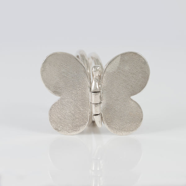 Anillo Tous de Plata 925 con sello mariposa Bold Motif