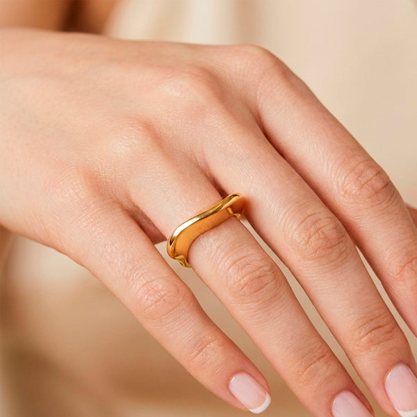 Anillo Tous Plata Vermeil Gregal