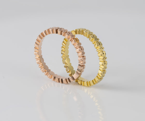Anillo Tous de plata vermeil motivos oso Straight