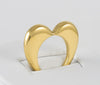 Anillo Tous de plata vermeil New Sweet Dolls forma Corazón
