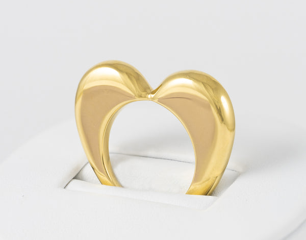 Anillo Tous de plata vermeil New Sweet Dolls forma Corazón