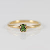 Anillo Tous de plata vermeil con oso de cromodiópsidos New Motif