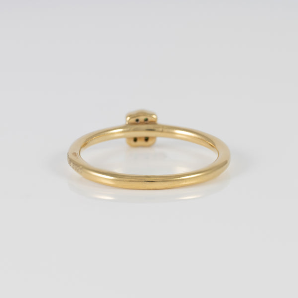 Anillo Tous de plata vermeil con oso de cromodiópsidos New Motif