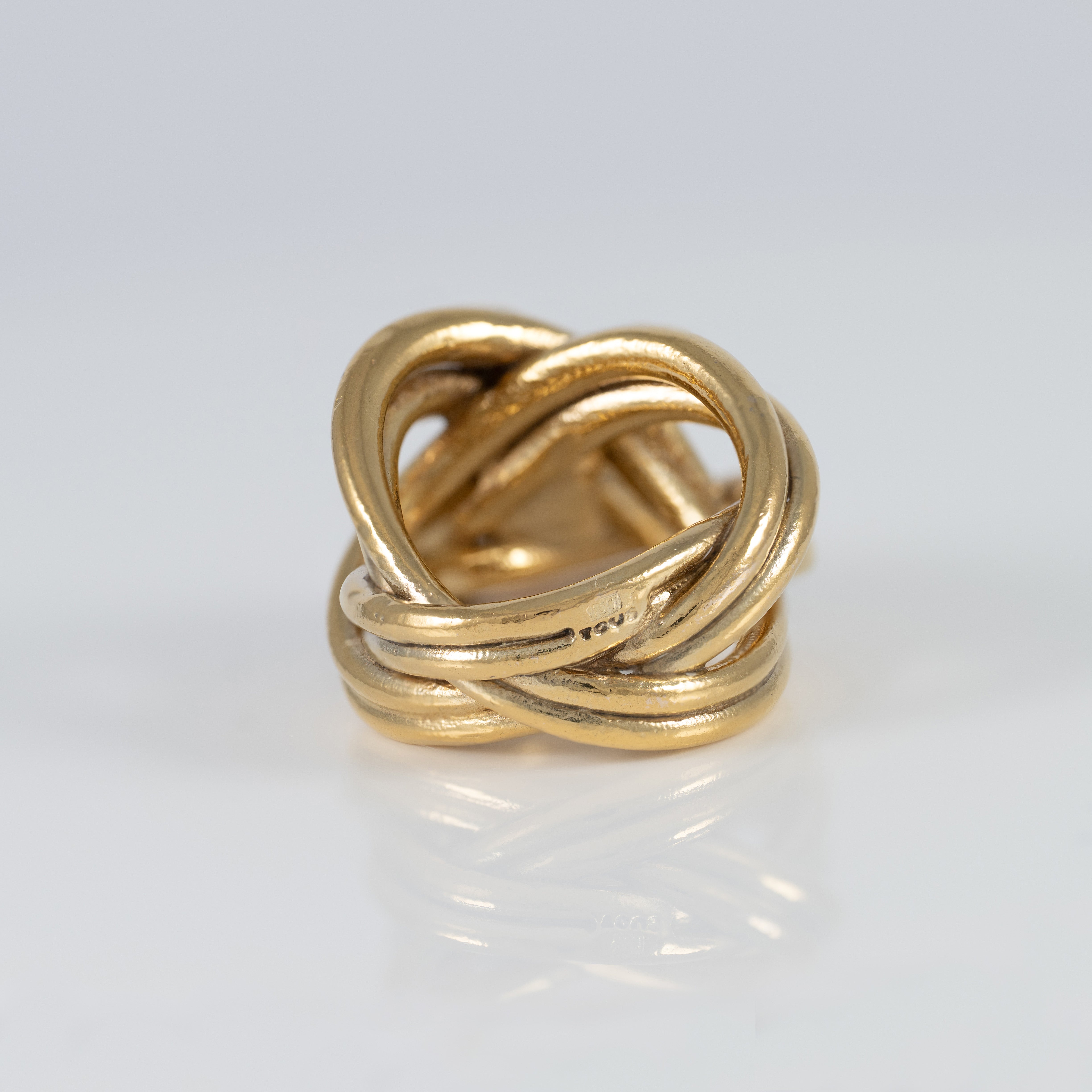 Anillo Tous en Plata Vermeil y perla cultivada Pearls
