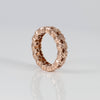 Anillo Tous de plata vermeil rosa motivos oso