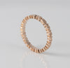 Anillo Tous de plata vermeil rosa motivos oso Straight