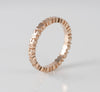 Anillo Tous de plata vermeil rosa motivos oso Straight