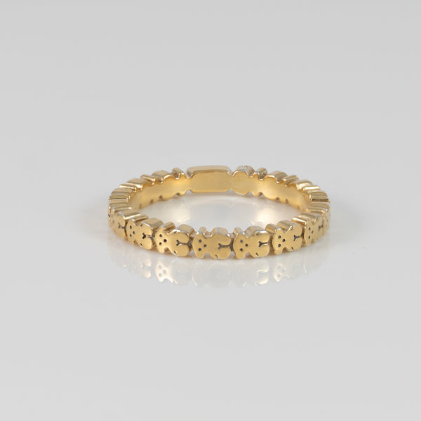 Anillo Tous en Plata Vermeil Straight