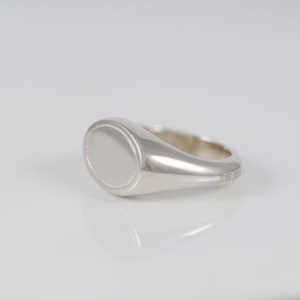 Anillo Tous sello de  Plata 925 Basics