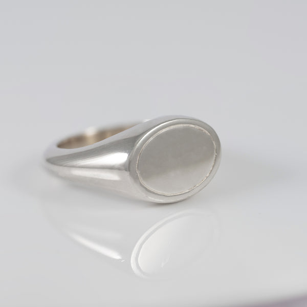 Anillo Tous sello de  Plata 925 Basics
