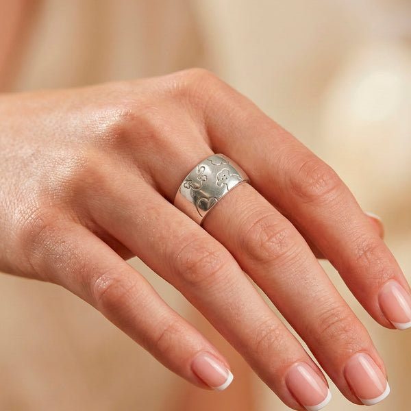 Anillo Tous de Plata 925 TS