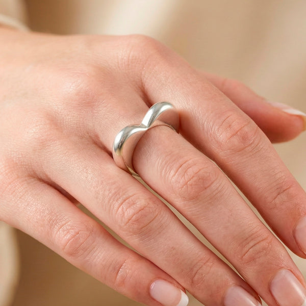 Anillo Tous de plata 925 New Sweet Dolls forma Corazón