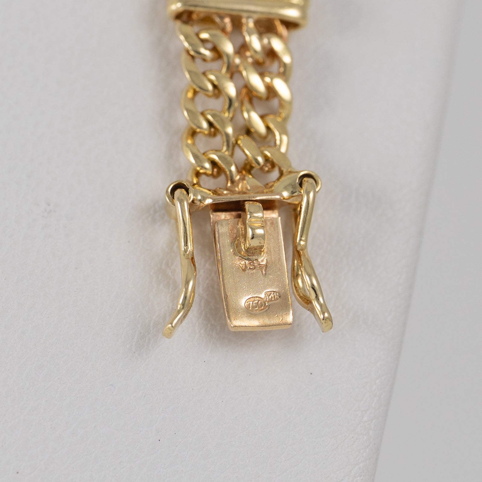 Cadena gargantilla oro 18k 750 43cm
