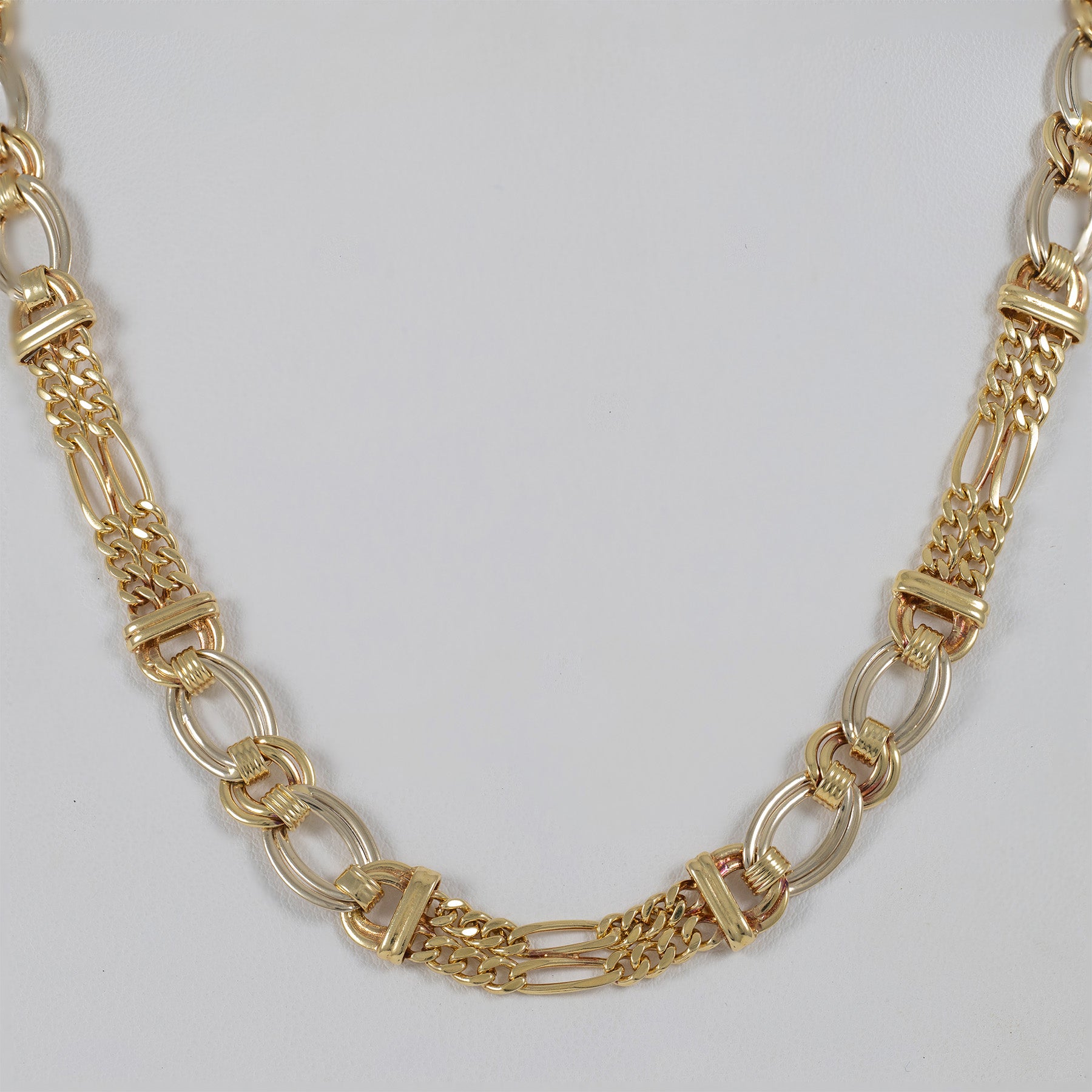 Cadena gargantilla oro 18k 750 43cm
