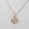 Cadena con colgante Pandora ME bicolor en plata 925 Bee Medallion