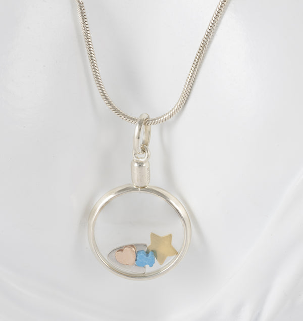 Cadena con colgante personalizado Tous letra A en plata 925