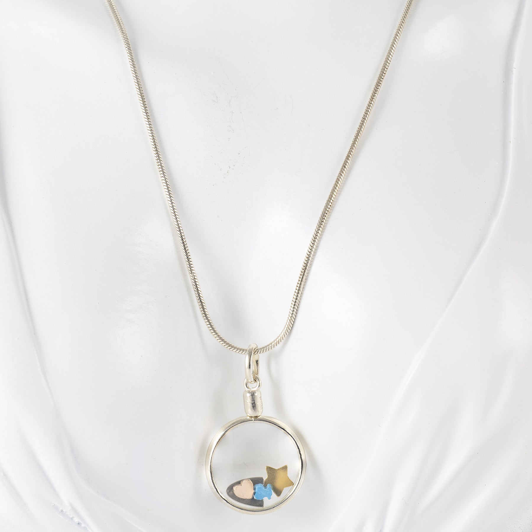 Cadena con colgante personalizado Tous letra A en plata 925