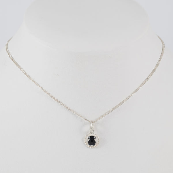 Cadena con colgante Tous en plata 925 y ónix Motif