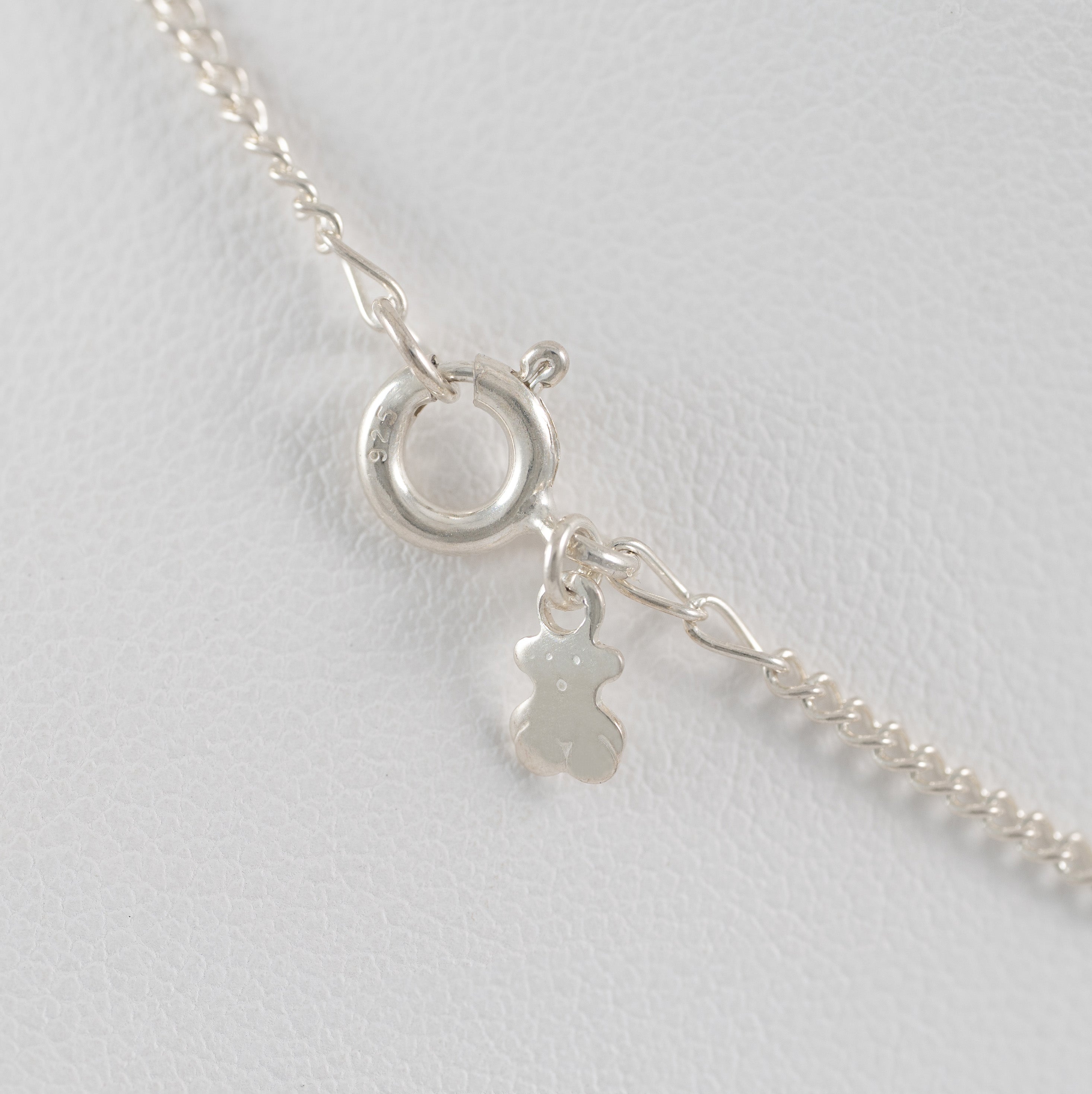Cadena con colgante Tous en plata 925 y ónix Motif