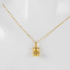 Gargantilla ajustable y colgante oso Tous de oro amarillo 18k