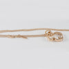 Cadena con colgante Tous Eklat de Plata Vermeil Rosa con Topacio