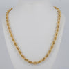 Cadena cordón oro 18k 750 60cm