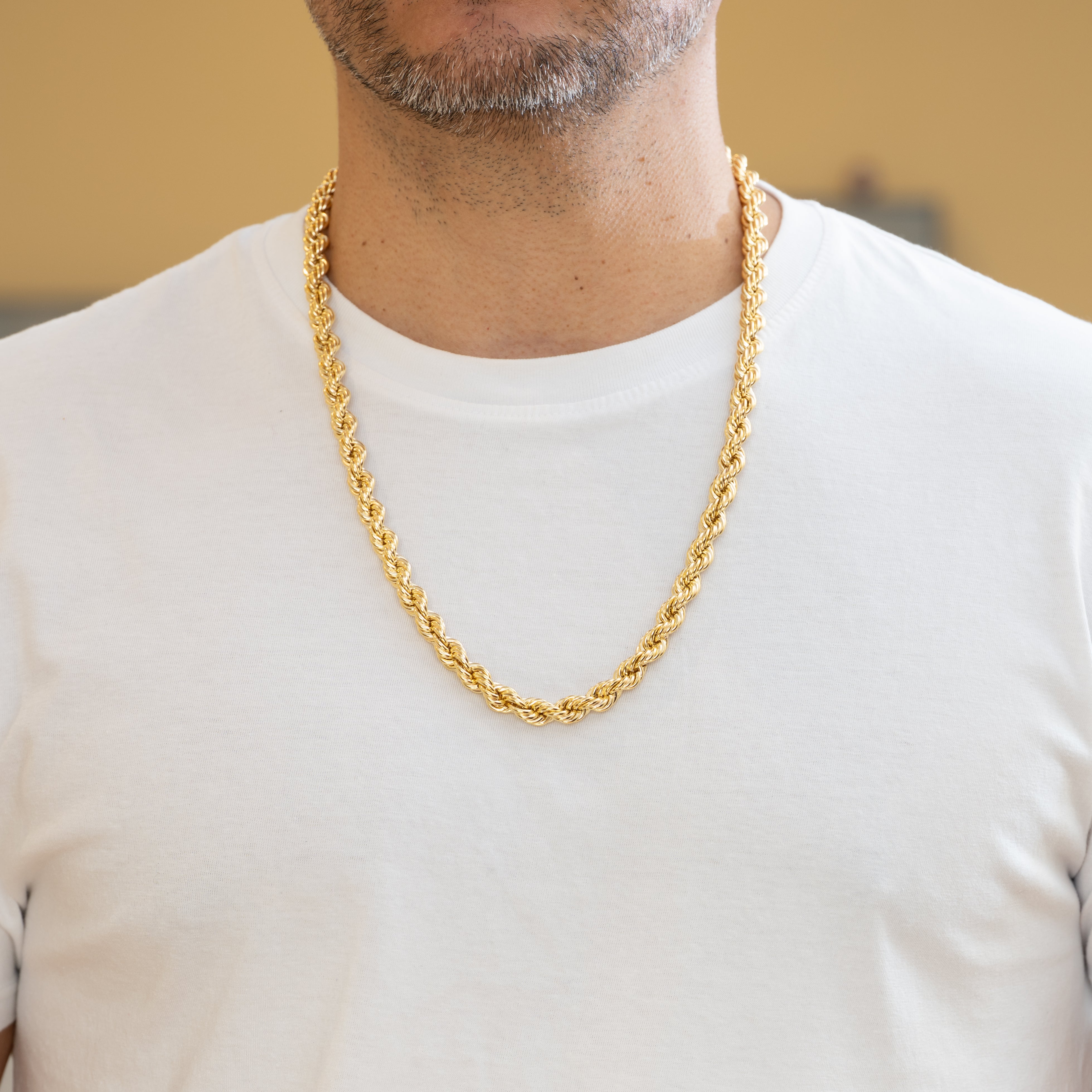 Cadena cordón oro 18k 750 64cm