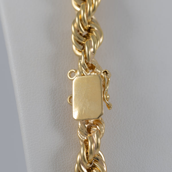 Cadena cordón oro 18k 750 64cm