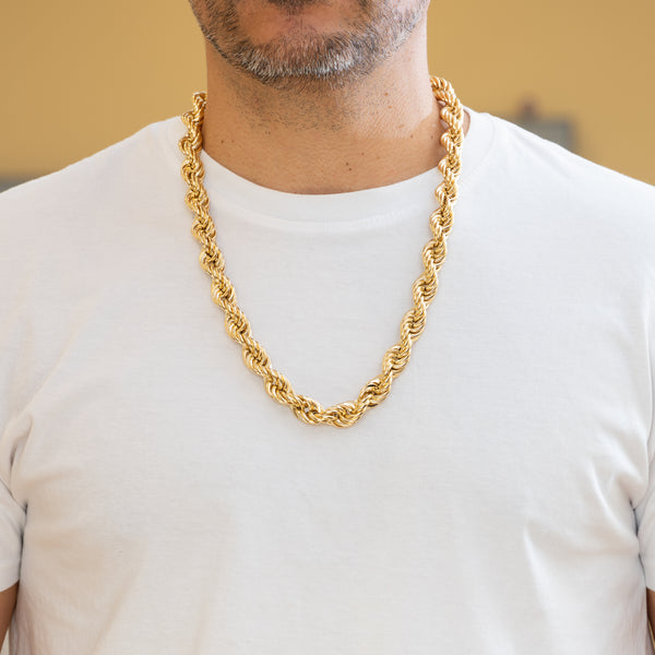 Cadena cordón oro 18k 750 65cm