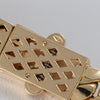 Cadena barbada cubana oro 18k 750 60cm