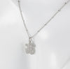 Cadena Tous en oro blanco 18k con colgante Icon Gems diamantes
