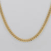 Cadena barbada oro 18k 750 60cm