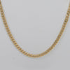 Cadena barbada oro 18k 750 60cm