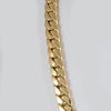 Cadena barbada cubana oro 18k 750 60cm