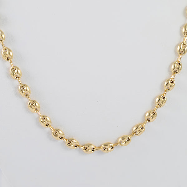 Cadena calabrote oro 18k 750 60cm