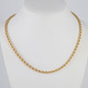 Cadena cordón oro 18k 750 50cm