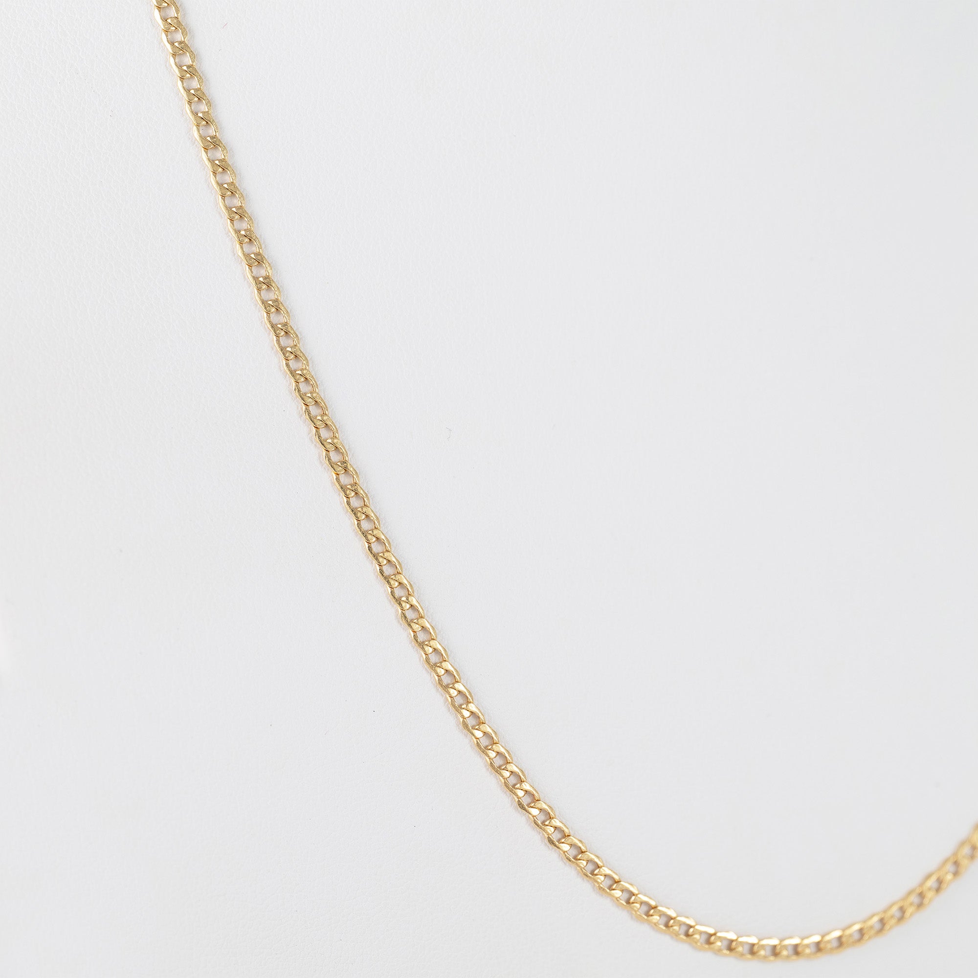 Cadena barbada oro 18k 750 50cm
