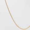 Cadena barbada oro 18k 750 50cm