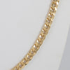 Cadena barbada de oro 18k 750 60cm