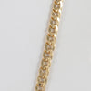 Cadena barbada de oro 18k 750 60cm