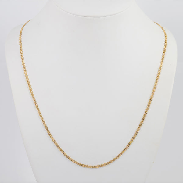 Cadena de oro 18k 750 60cm